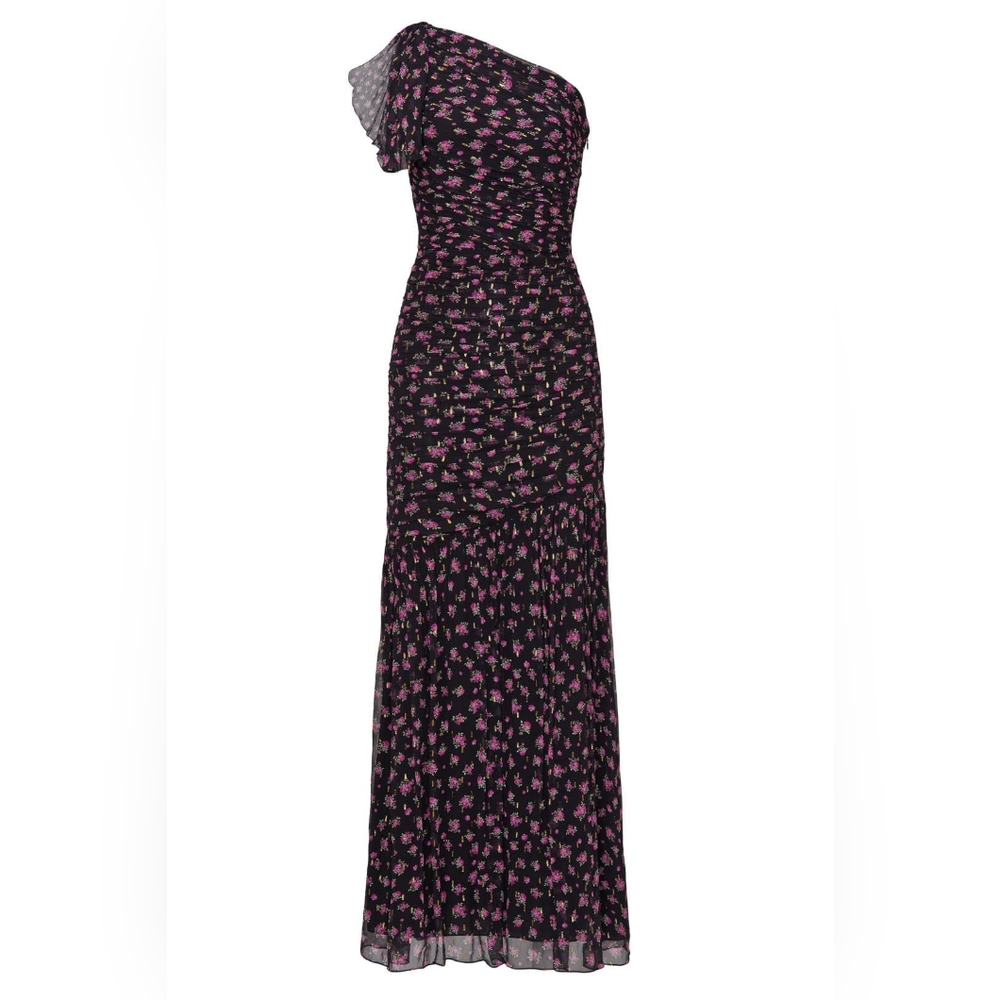 Shoshanna Vivine Tossed Rose Gown - Picture 3 of 10